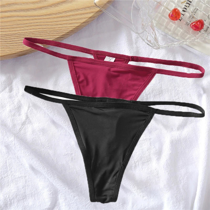 Finetoo Women Thongs Soft Cotton G String Panties Sexy V Waist Underpants  Female Underwear M Xl Girl Thong Bikini Panty From 11,9 €